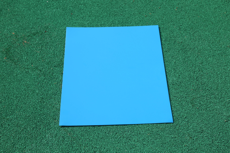 Blue Color-Coated Aluminum Plate