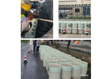 杭州余杭棕櫚路勾柵線以東污?管應急?開挖修復項?